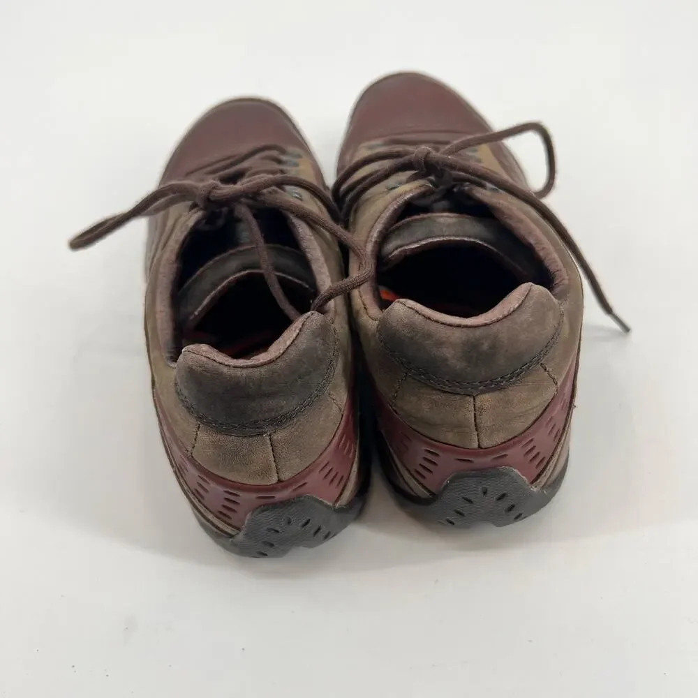 Merrell Continuum Low Hiking Shoes element redwood lace up sneakers gorpcore 7.5